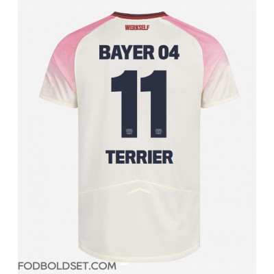 Bayer Leverkusen Martin Terrier #11 Udebanetrøje 2025-26 Kortærmet Bayer Leverkusen Martin Terrier #11 Udebanetrøje 2025-26 Kortærmet